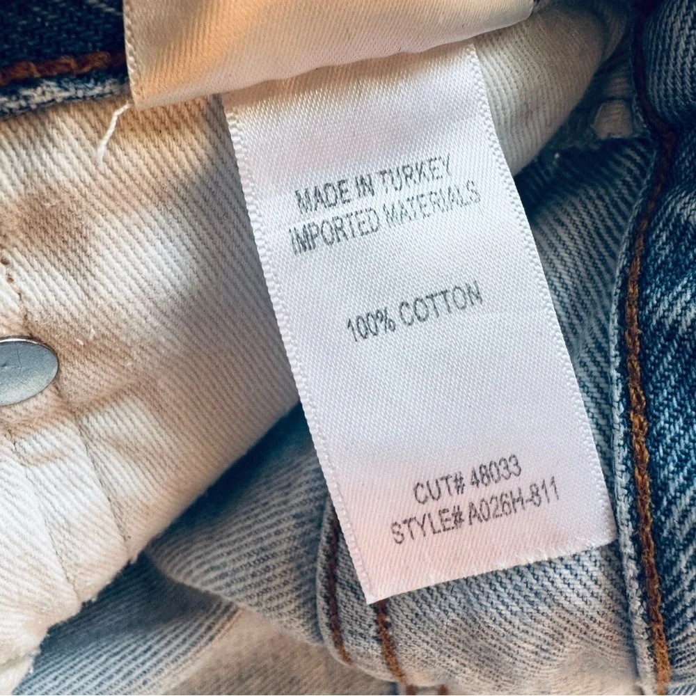 AGOLDE Parker Vintage Cut Off Short in Swapmeet 26